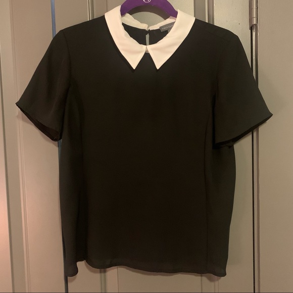 Vince Camuto Collared Top - Picture 1 of 4